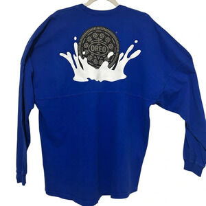 Oreo Cookie Splash Unisex Spirit Jersey Royal Blue Size Large